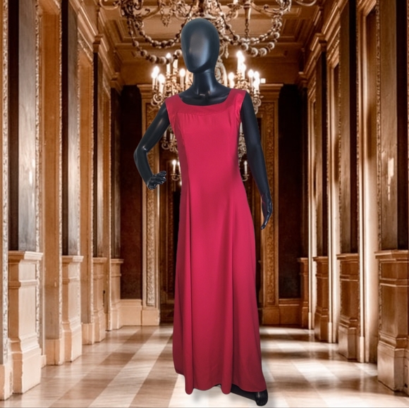 Y2K Red Formal dress - Picture 1 of 5